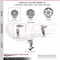 Service Caster 4 Inch V-Groove Semi Steel Cast Iron Wheel Rigid Caster with Roller Bearing SCC SCC-20R420-VGR - alternate 4